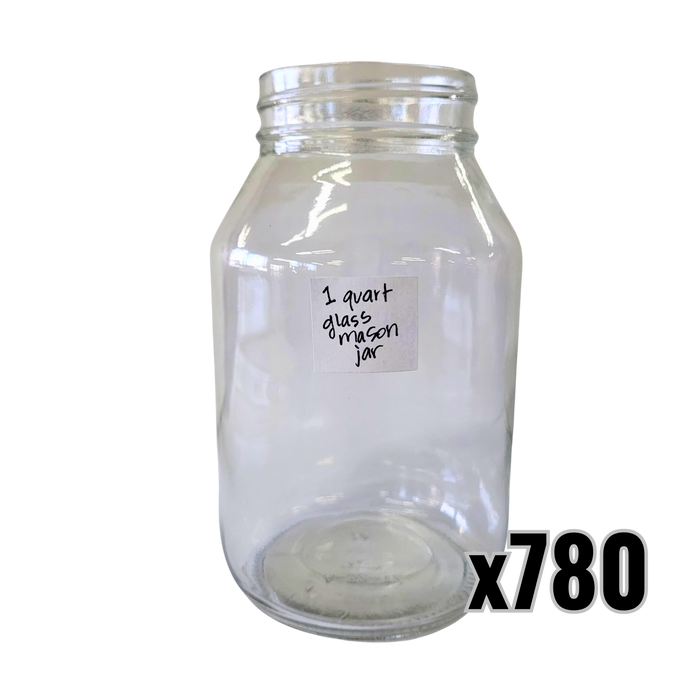 Quart Glass Mason Jar - 32 oz
