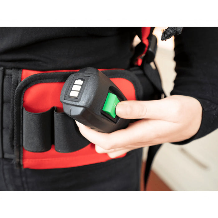 NaceCare HEPA Battery Backpack Vacuum RBV 150NXH with Floor Tool Kit - K-913148-C - Efficient Cleaning