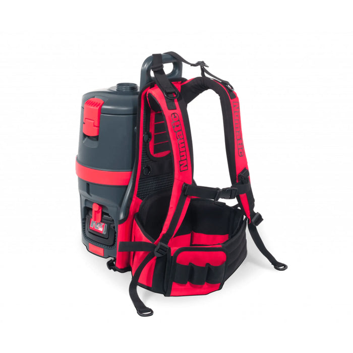 NaceCare Latitude Battery Backpack Vacuum RBV 150NX with Combination Floor Tool Kit - K-912713-C - Efficient Cleaning