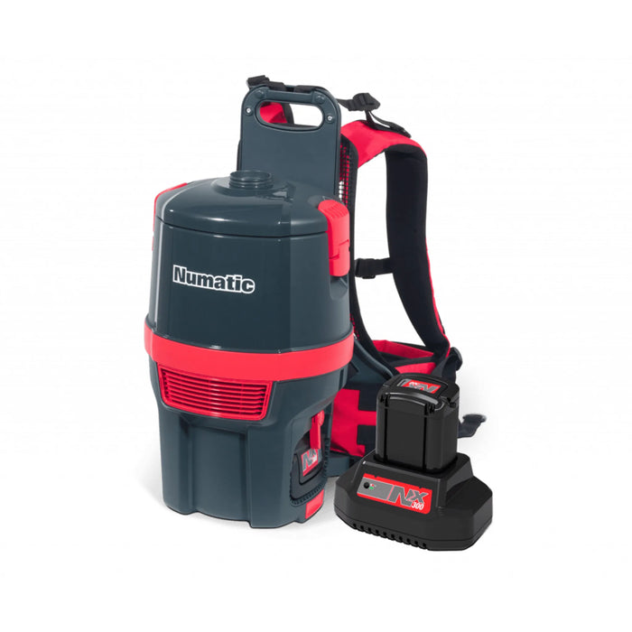 NaceCare Latitude Battery Backpack Vacuum RBV 150NX with Combination Floor Tool Kit - K-912713-C - Efficient Cleaning