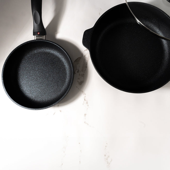 XD Nonstick 8" Fry Pan and 3.8 qt Saute Pan with Glass Lid Set