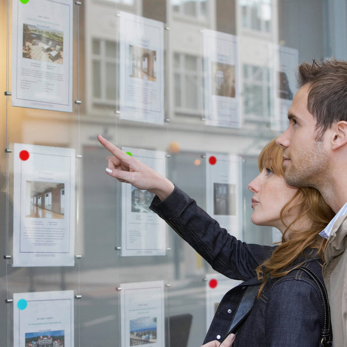 3/4" Permanent Round Color-Code Dot Kit (Metallic): 3,000/Kit