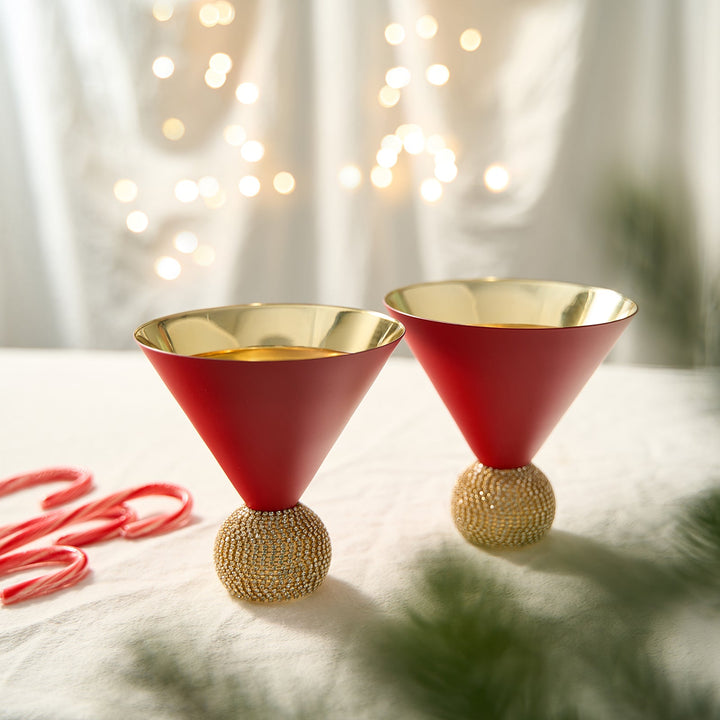 The Wine Savant Martini Glasses - Thumbnail 3