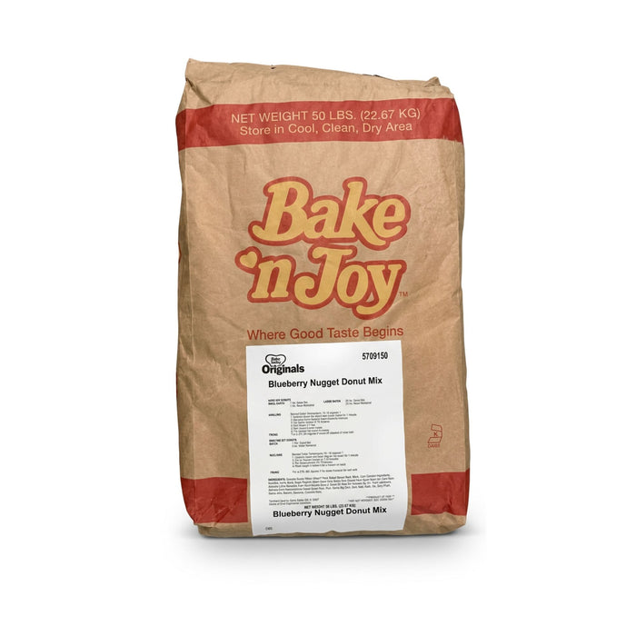 Bake N' Joy Blueberry Donut Mix | 50 lb Bulk Bag