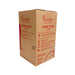 A brown cardboard box of puratos Sunset Glaze Classic B2, featuring red text and branding, photographed on a clean white background.