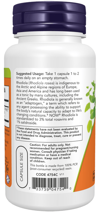 Rhodiola 500mg Ext. 3%