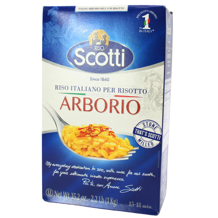 Riso Scotti Arborio Rice – 2.2 lb (1 kg)