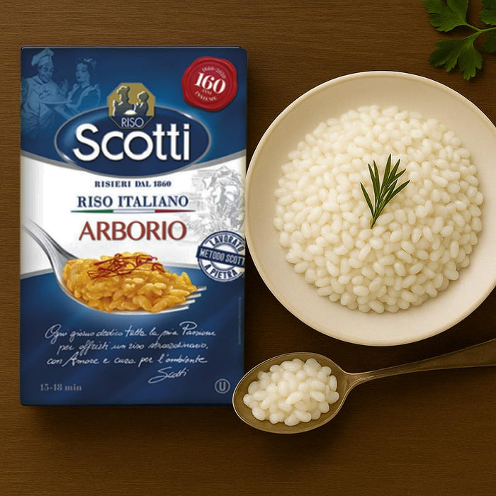 Riso Scotti Arborio Rice – 2.2 lb (1 kg)
