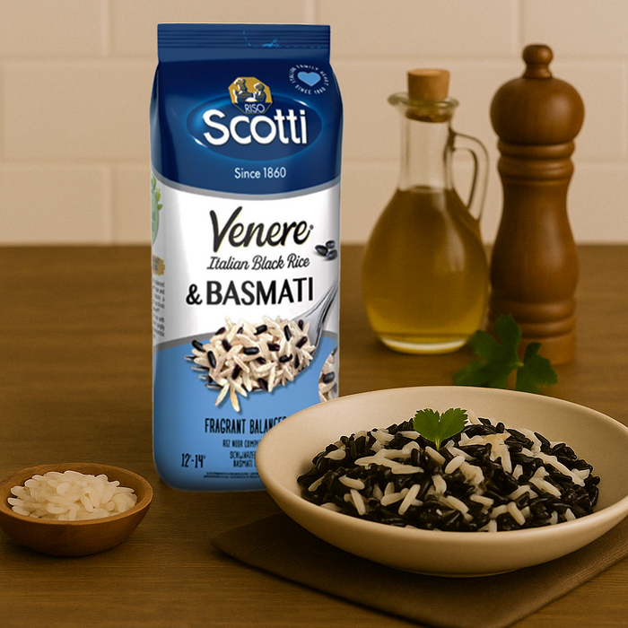 SALE! Venere Italian Black Rice & Basmati Rice, 17.6oz (500g)