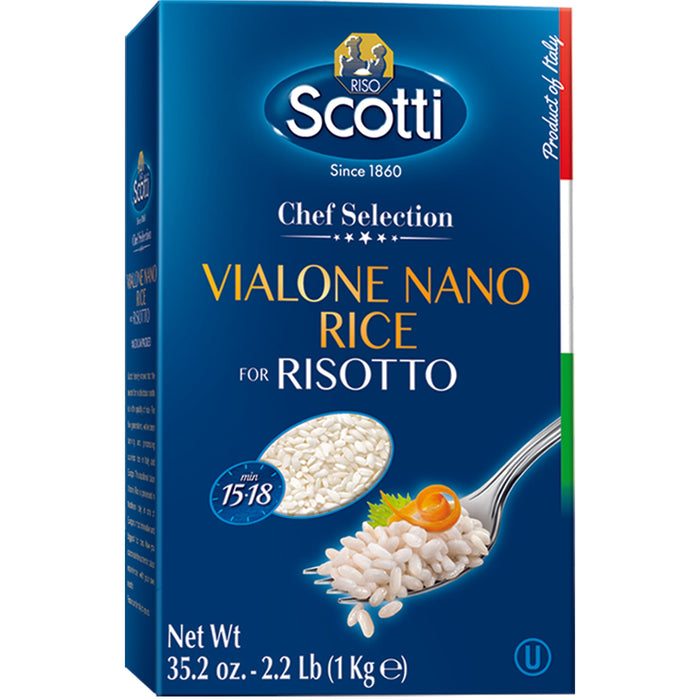 Riso Scotti, Vialone Rice “Nano Rice” 2.2 lb (1 kg)