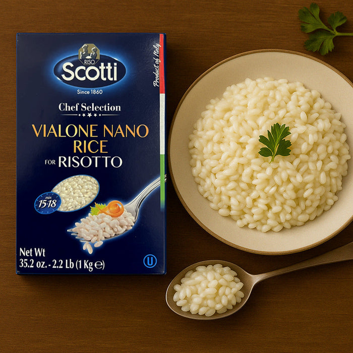 Riso Scotti, Vialone Rice “Nano Rice” 2.2 lb (1 kg)