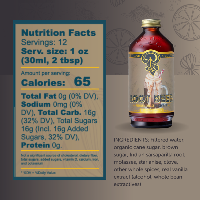 Genuine Root Beer Syrup