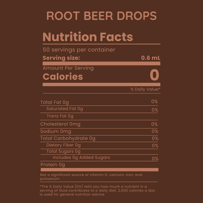 Root Beer Drops
