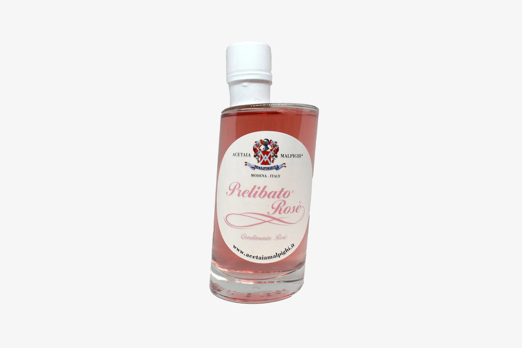 Acetaia Malpighi Prelibato Rosé Balsamic Vinegar — Pink Italian Condimento, Delicate & Fruity