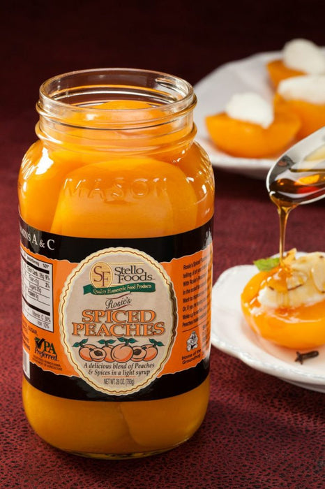 Stello Foods - Rosie's Spiced Peaches 28 oz
