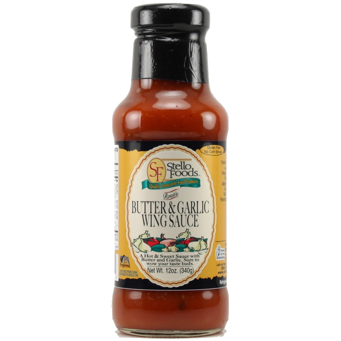 Stello Foods - Rosie's Butter & Garlic Wing Sauce 12 oz