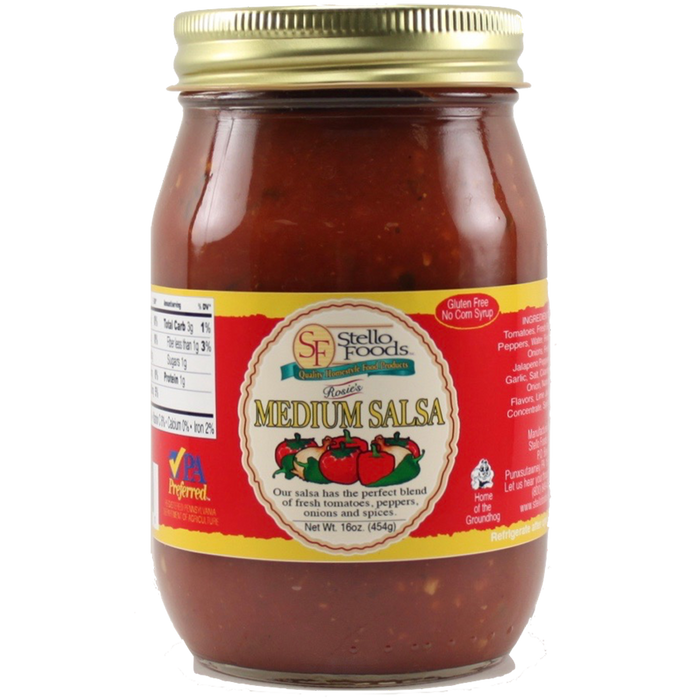 Stello Foods - Rosie's Medium Salsa 16 oz
