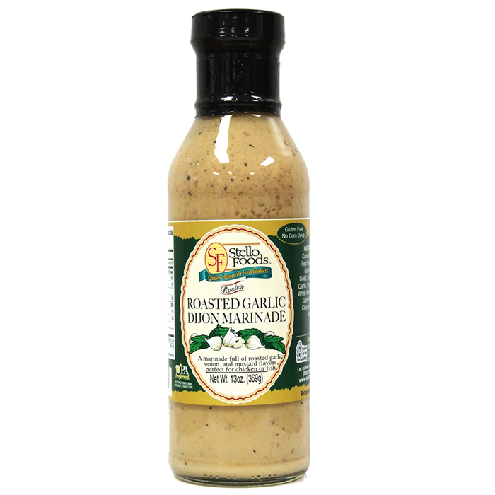 Stello Foods - Rosie's Roasted Garlic Dijon Marinade 13 oz