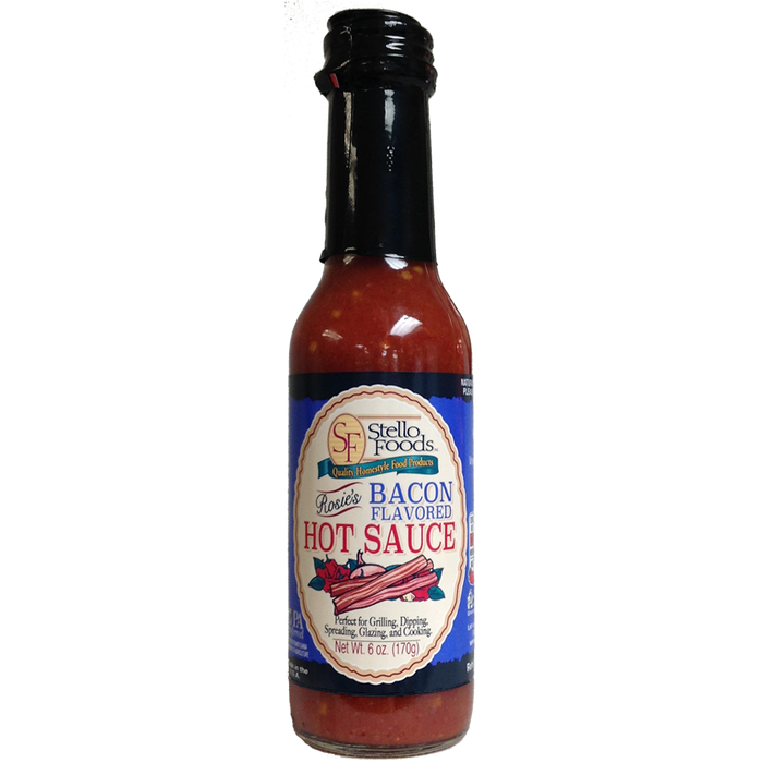 Stello Foods - Rosie's Bacon Flavored Hot Sauce 6oz