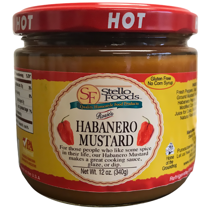 Stello Foods - Rosie's Habanero Mustard 12 oz