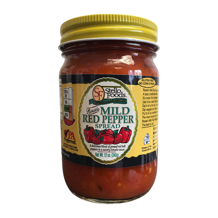 Stello Foods - Rosie's Mild Pepper Spread 12 oz