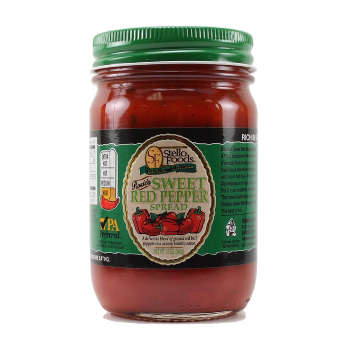 Stello Foods - Rosie's Sweet Pepper Spread 12 oz
