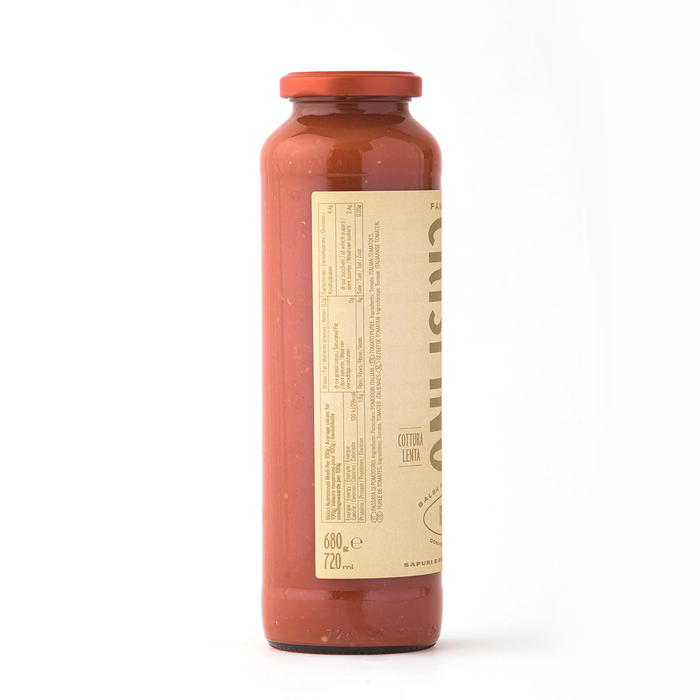 Famiglia Crispino Rustic Pasta Sauce Starter — Slow-Cook Italian Base