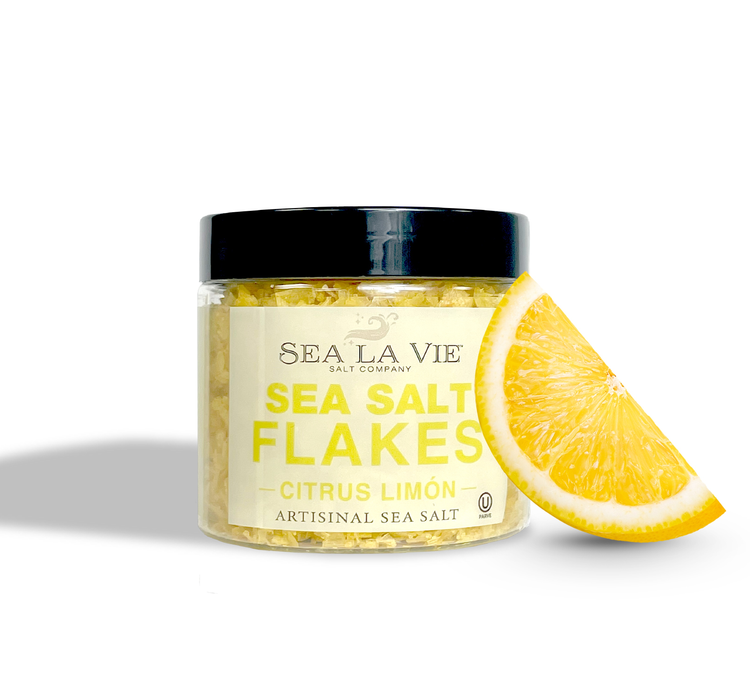 Gourmet Sea Salt Flakes | Citrus | Sea La Vie | 3.5 oz