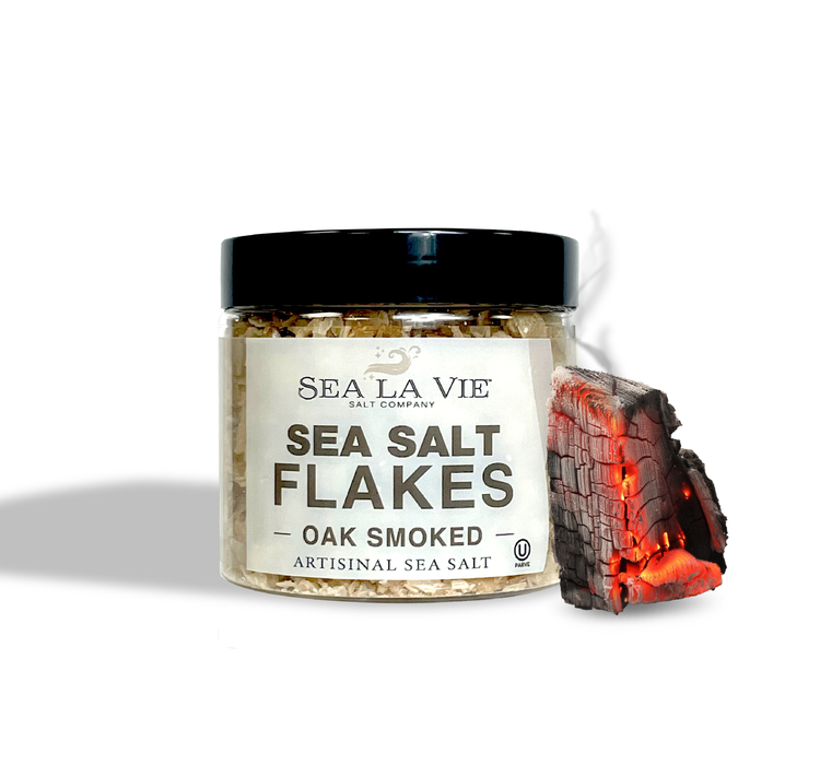 Gourmet Sea Salt Flakes | Smoked Sea Salt | Sea La Vie | 3.5 oz