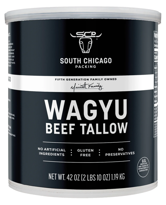 South Chicago Packing - Wagyu Beef Tallow Oil, 7 oz (Pack of 6) - Cooking and Baking