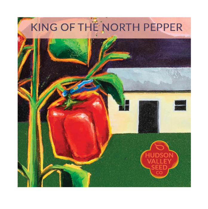 Organic King of the North Sweet Bell Pepper Art Pack