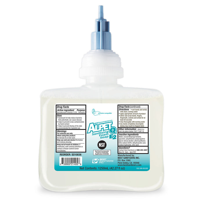 Alpet Q E2 Sanitizing Foam Soap