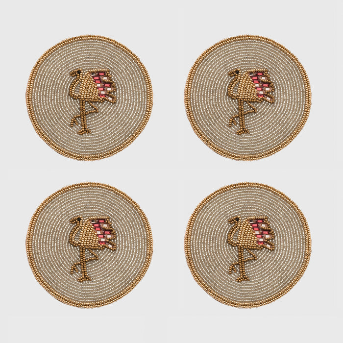 Flamingo coasters