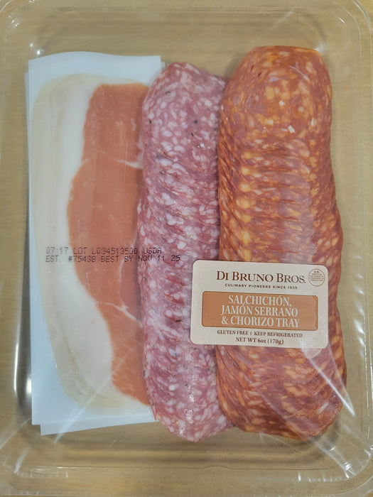 Salchichon, Jamon, and Chorizo Tray