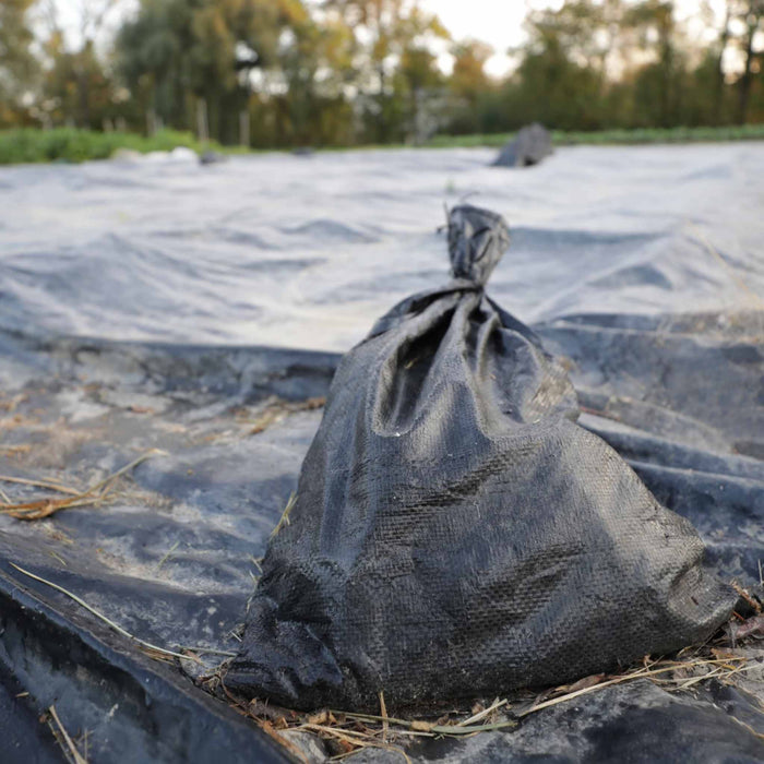 Silage Tarp - 6 mil Reversible Black & White