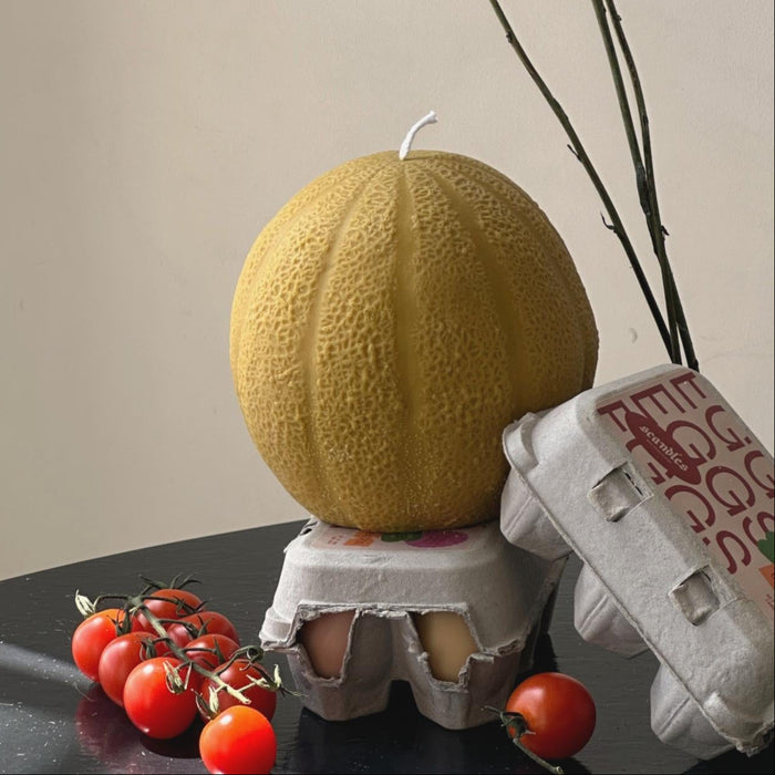 Cantaloupe Melon Candle