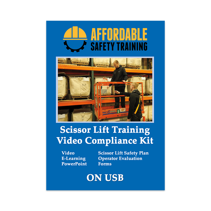Scissor Lift Operator Training Video Compliance Kit