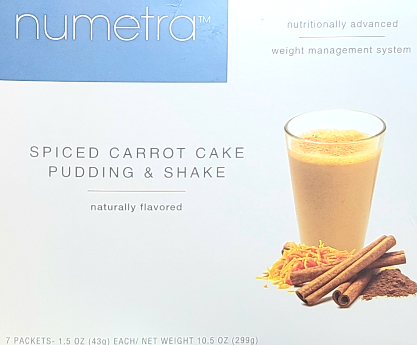 Spiced Carrot Cake Shake - Numetra