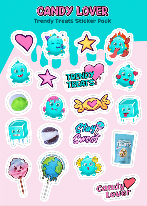 Trendy Treats Sticker Pack