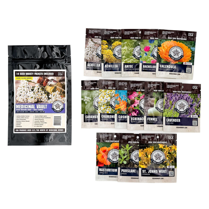 Survival Seed Vault Super Kit - 77 Varieties