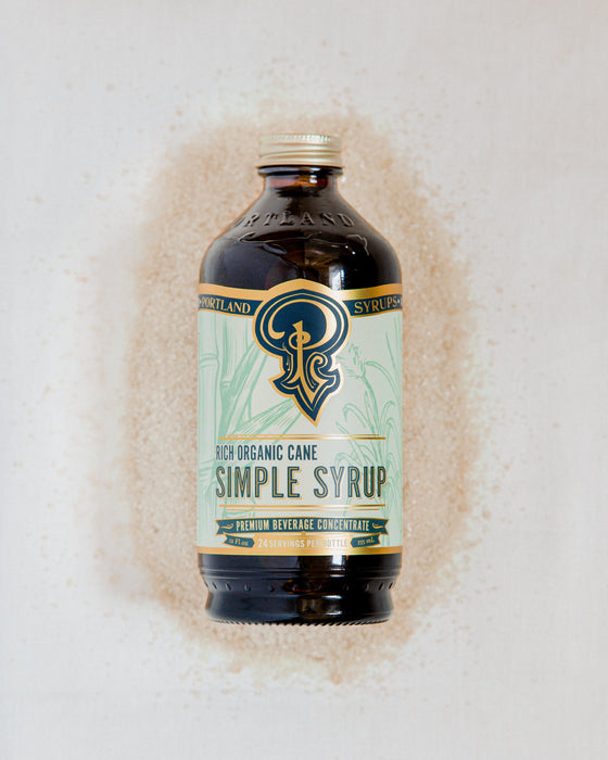 Rich Organic Cane Sugar Simple Syrup
