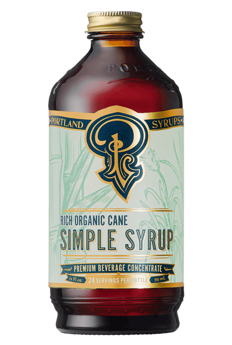 Rich Organic Cane Sugar Simple Syrup