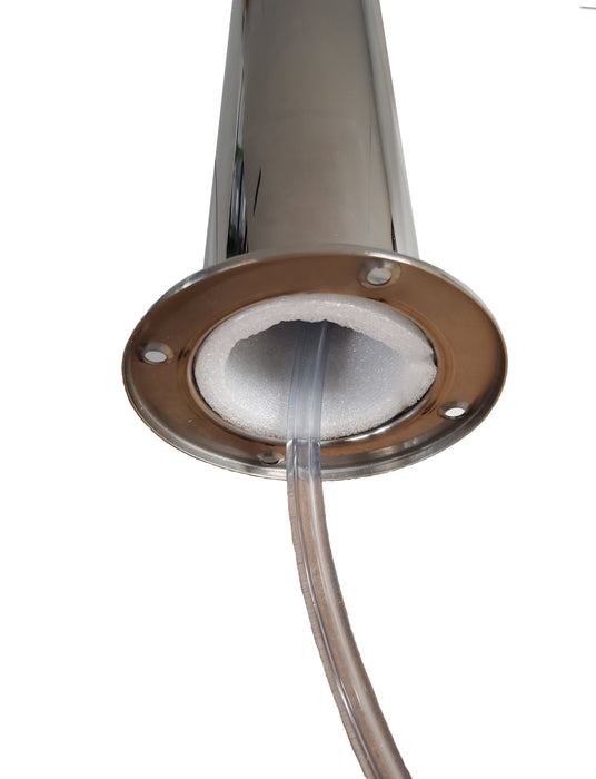 Single Faucet SS Body 3" Column Tower