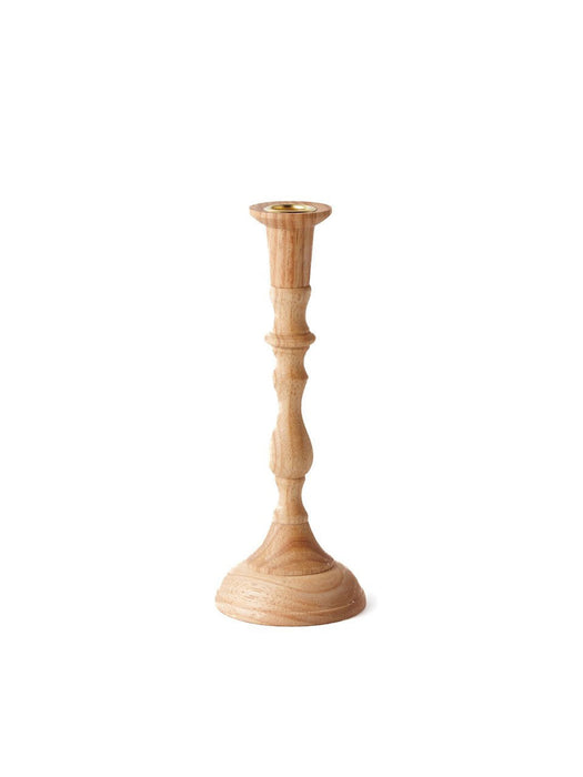 Sir|Madam Georgian Plantation Hardwood Candlestick