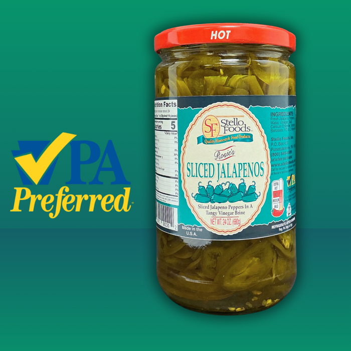 Stello Foods - Rosie's Jalapeños Sliced 24 oz