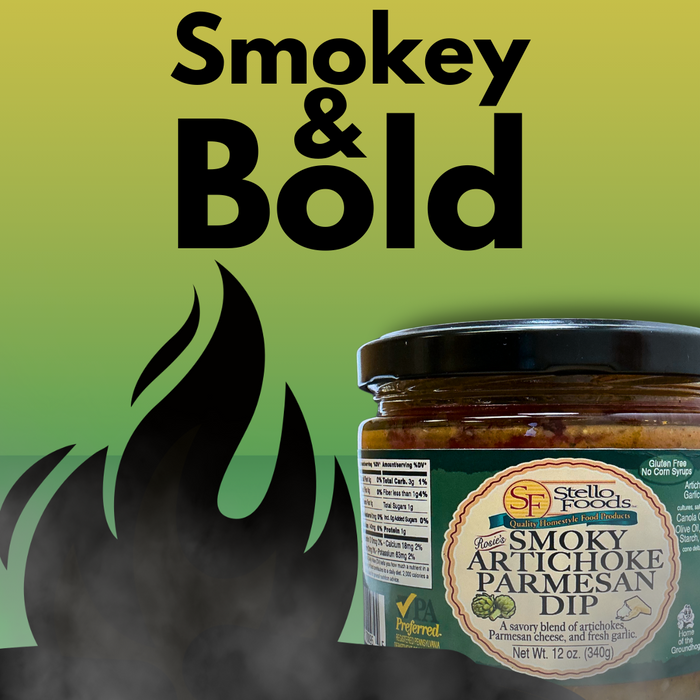 Stello Foods - Rosie's Smokey Artichoke Parmesan Dip 12 oz