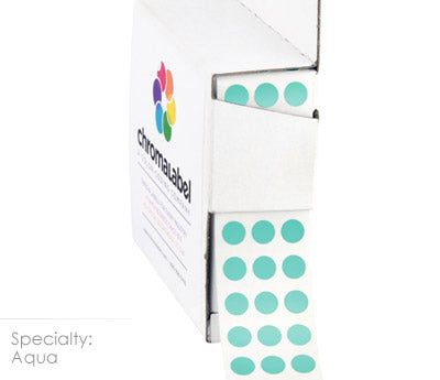 1/4" Permanent Round, Color-Code Dots: 1,000/Box