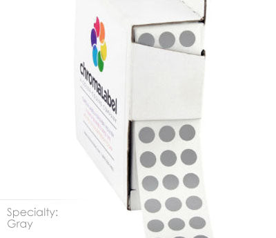 1/4" Permanent Round, Color-Code Dots: 1,000/Box