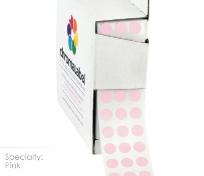 1/4" Permanent Round, Color-Code Dots: 1,000/Box