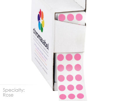 1/4" Permanent Round, Color-Code Dots: 1,000/Box